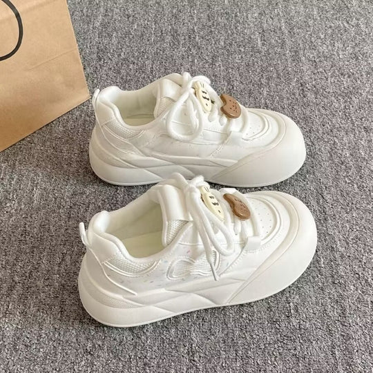 Damen Chunky Sneakers mit verspieltem Design und bequemer Sohle EB