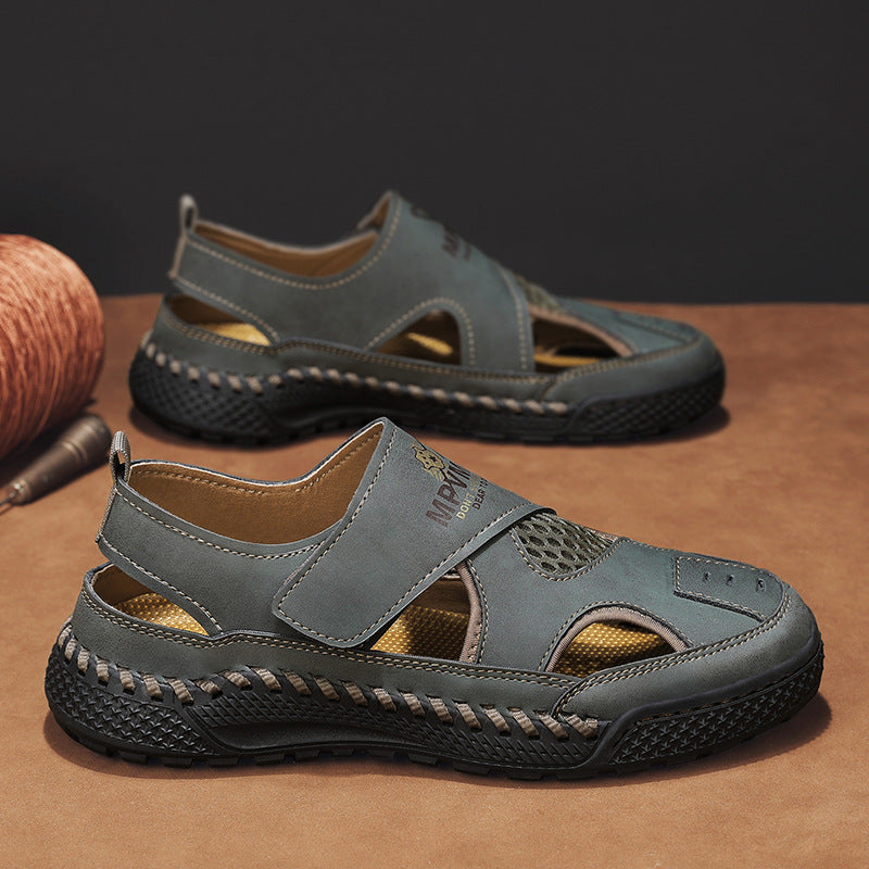 Herren Sandalen mit atmungsaktiver Oberseite und rutschfester Sohle EB