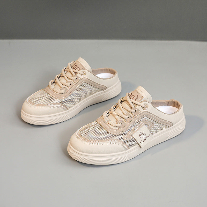 Damen modische Freizeitsneaker im lässigen Stil mit atmungsaktivem Mesh-Obermaterial EB