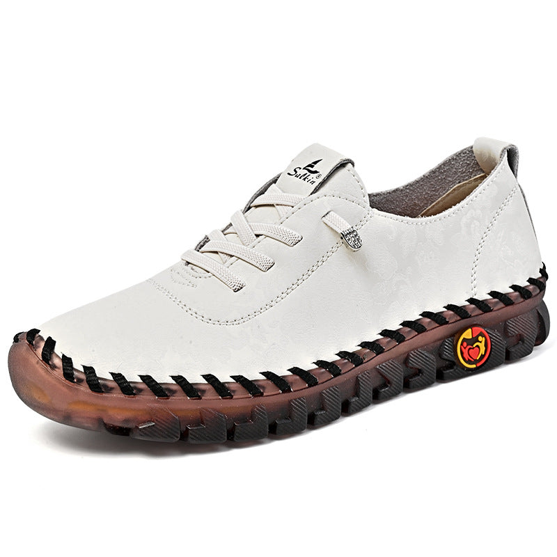 Damen Bequeme und modische Sneaker mit Blumenmuster EB