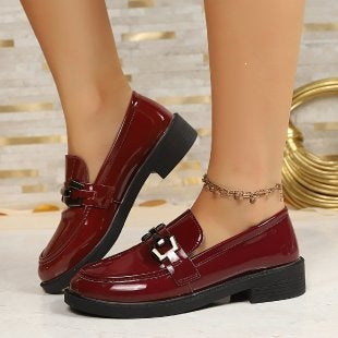 Damen Modische und komfortable Slipper mit schickem Riemen EB