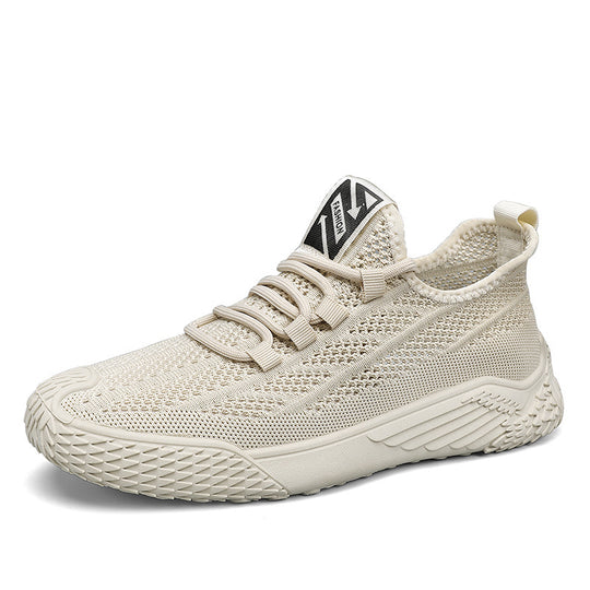Damen Sportliche atmungsaktive Sneakers mit rutschfester Sohle EB