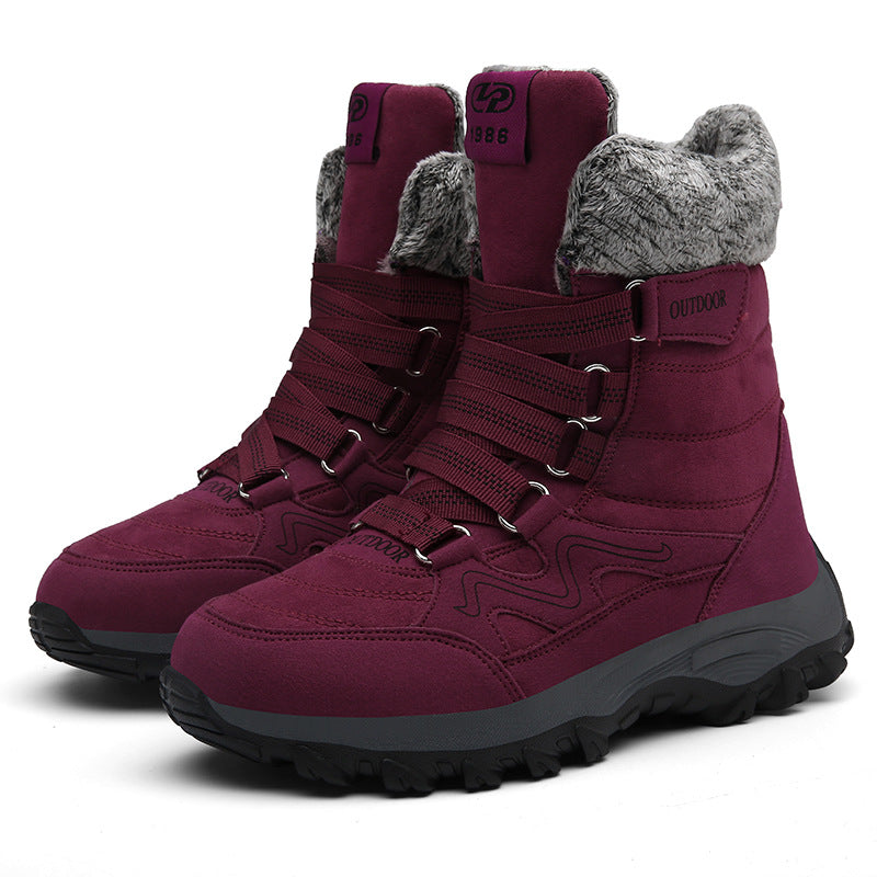 Damen Gemütliche Winterstiefel mit isolierender Fütterung EB