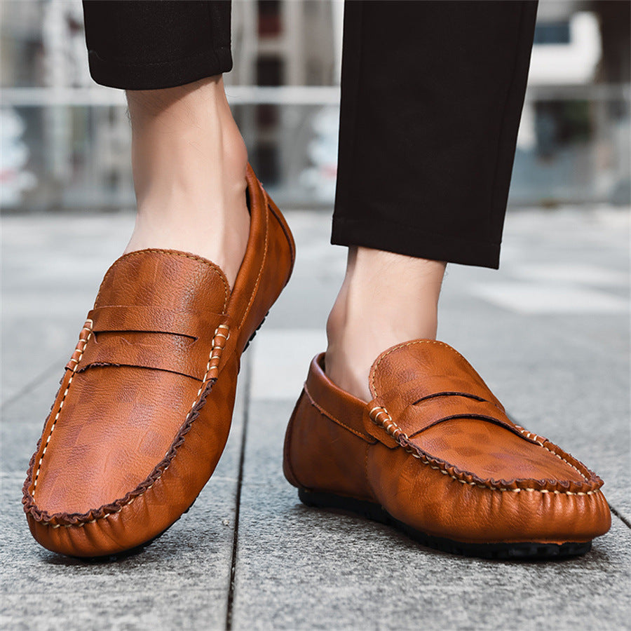 Herren Modische Mokassins mit handgenähtem Finish EB