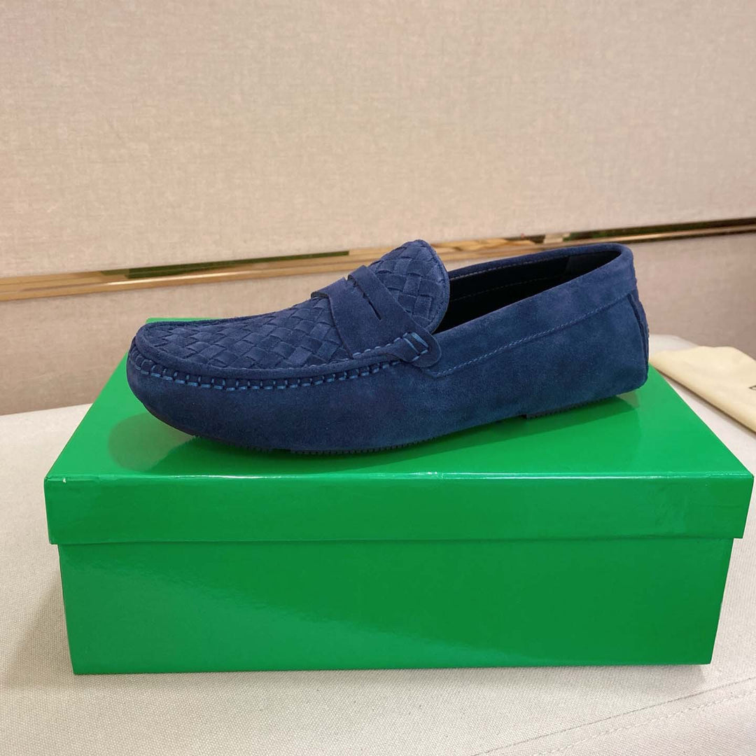 Damen Mokassin mit geflochtenem Design von EB