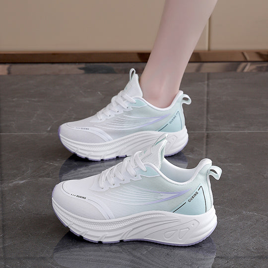 Damen Lauf- und Freizeitschuhe mit atmungsaktiver Oberseite und dämpfender Sohle EB