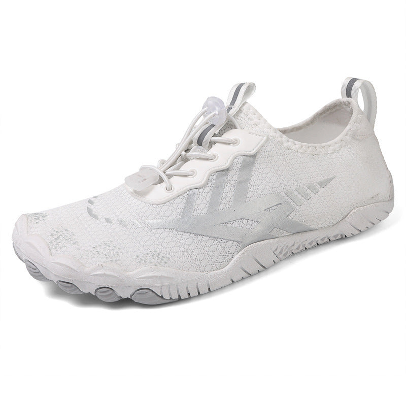 Unisex nan ultraleichte Aquaschuhe mit zehennahem Flexprofil, rutschfester Gummilaufsohle und Schnellzugverschluss EB
