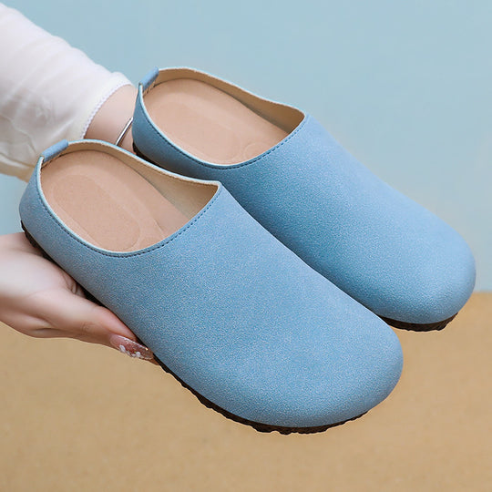 Damen Bequeme Clogs mit rutschfester Sohle und atmungsaktivem Innenfutter EB
