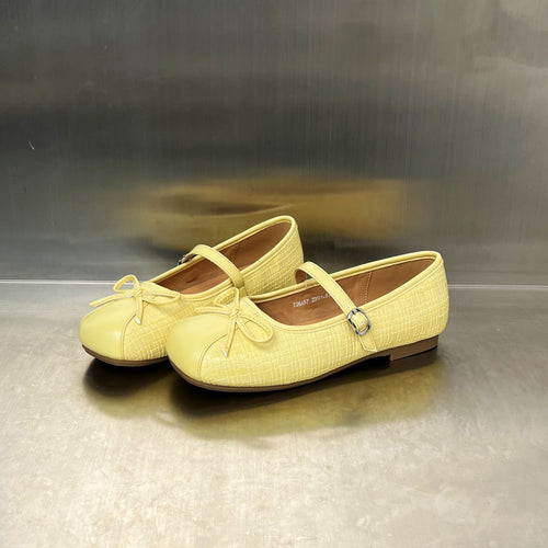 Damen Ballerinas mit dekorativer Schleifenverzierung und komfortablem Riemchenverschluss EB