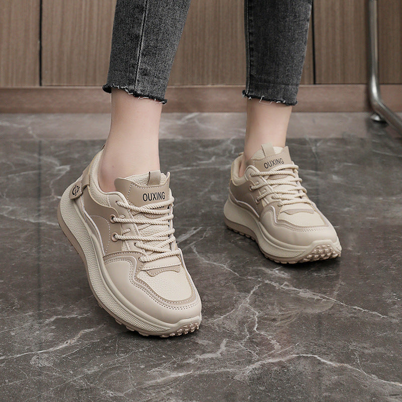 Damen Sportliche Chunky Sneakers mit atmungsaktivem Obermaterial und innovativer Dämpfung EB