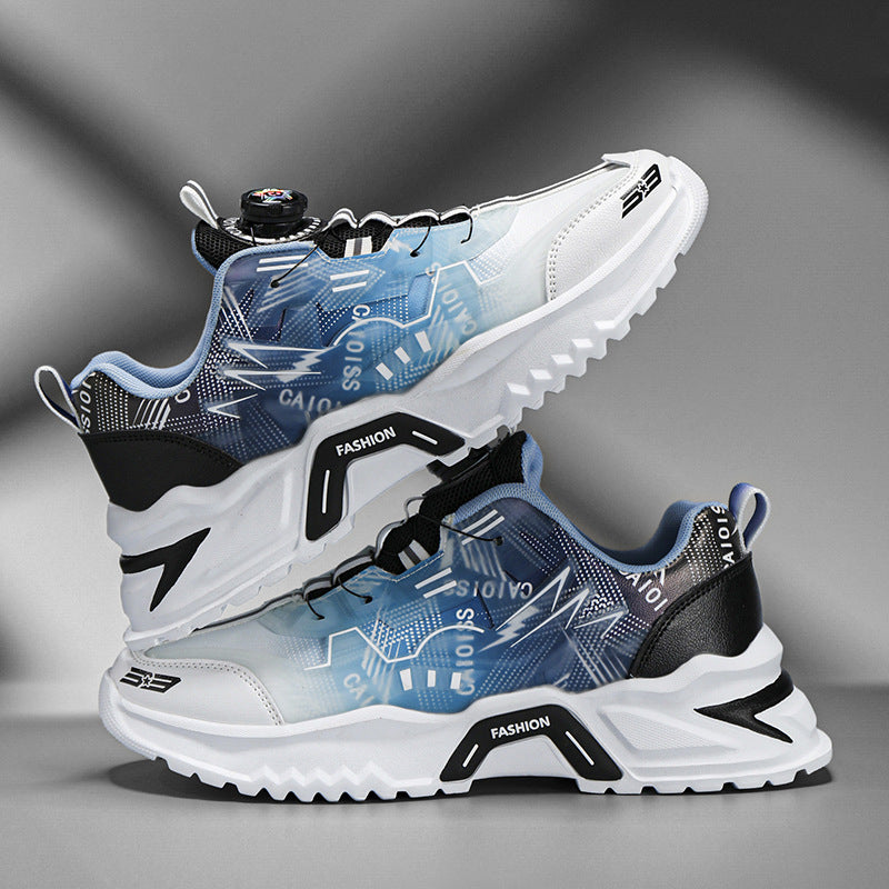 Damen Sportliche Sneaker mit innovativem Schnürsystem und atmungsaktiver Mesh-Oberfläche EB