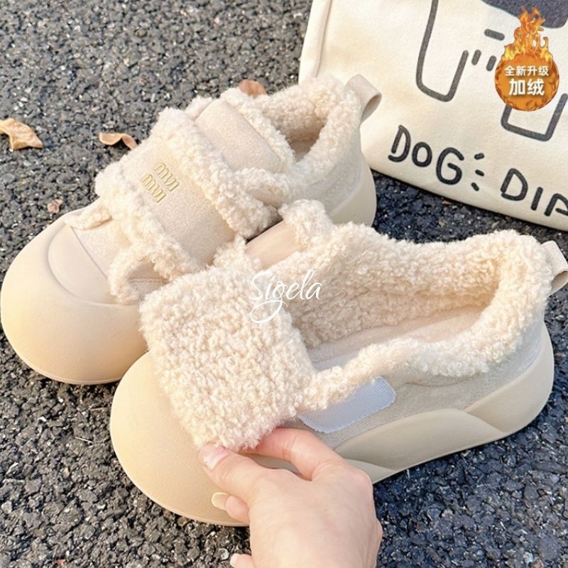Damen Bequeme und stylische Sneaker mit Veloursleder-Details EB