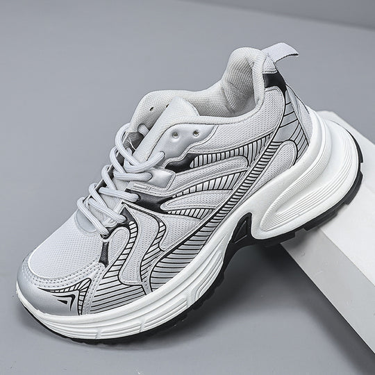 Damen Sportliche Sneakers mit atmungsaktiver Mesh-Oberfläche und stabilisierender Sohle EB