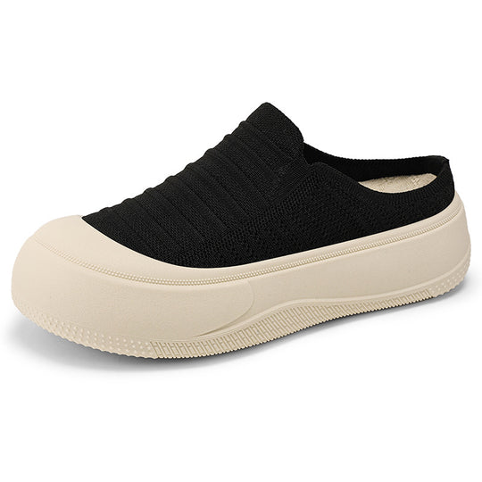 Damen Slip-On Freizeitschuhe mit atmungsaktivem Obermaterial EB