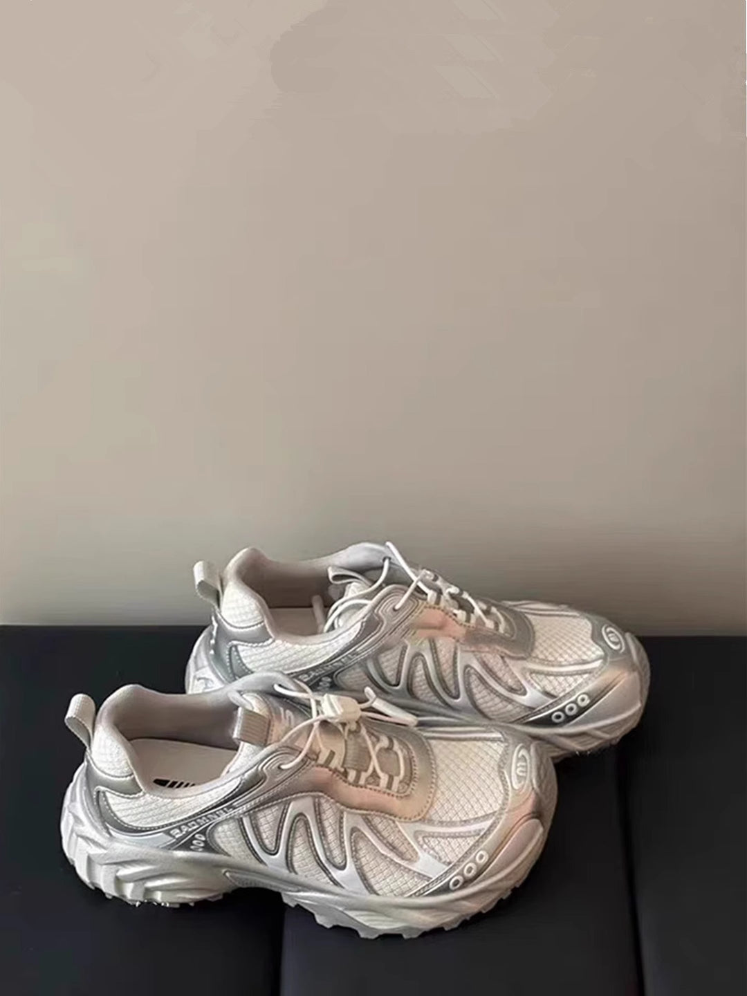 Damen modische Laufschuhe mit stoßdämpfender Sohle und atmungsaktivem Obermaterial EB