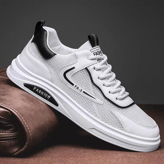Damen Modische Sport-Sneaker mit atmungsaktiver Mesh-Oberfläche und stoßdämpfender Sohle EB