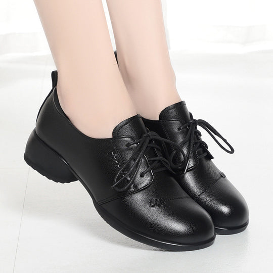 Damen Klassische Ballerinas mit elegantem Riemen und flexiblem Fußbett EB