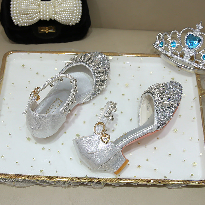 Damen Glitzernde Abend- und Festtagschuhe EB