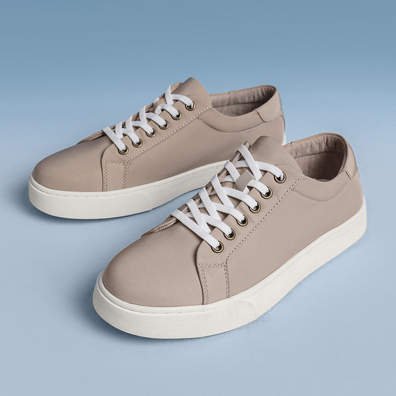 Damen Modische und bequeme Sneakers aus veganem Leder EB