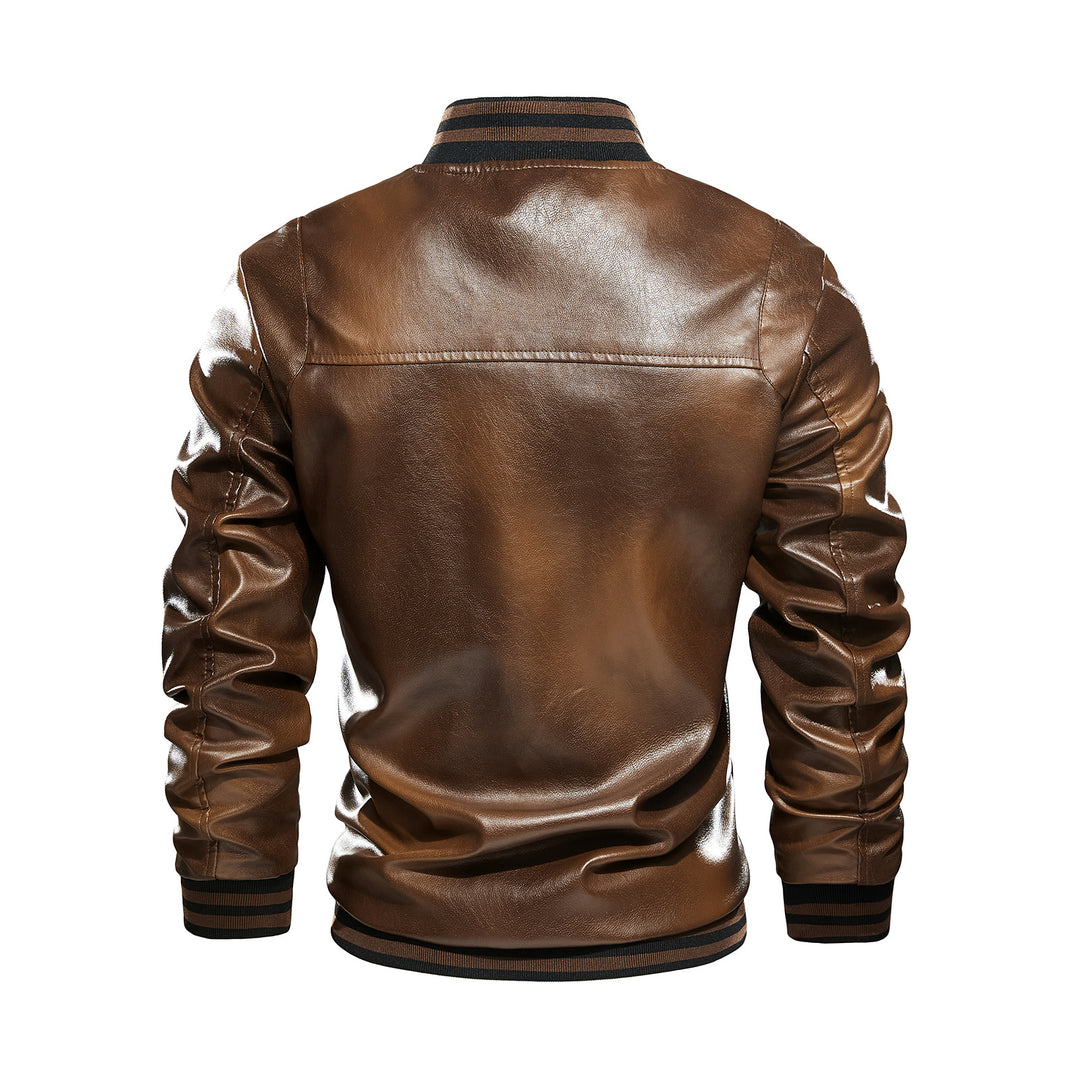 Herren klassische jacke mit elastischen Rippbündchen EB