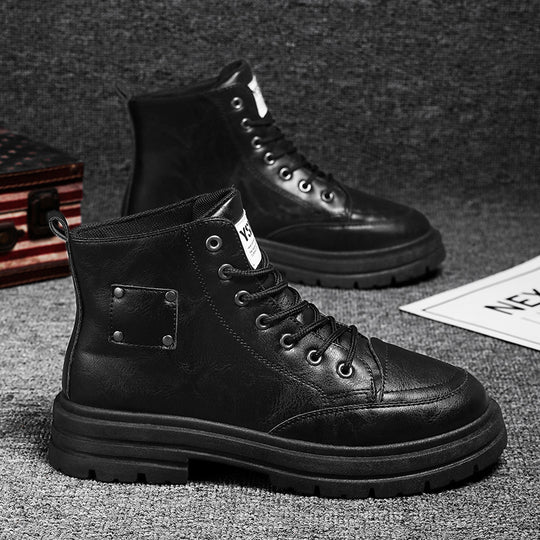Damen Hochwertige Schnürstiefel mit robustem Profil und modischem Design EB