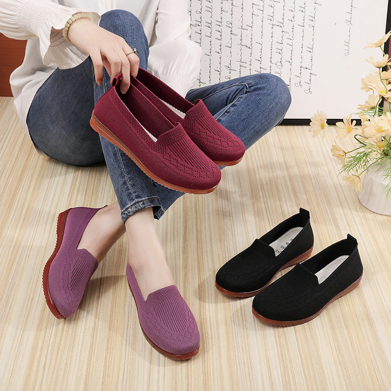 Damen Elegante und atmungsaktive Slip-On Sneaker EB