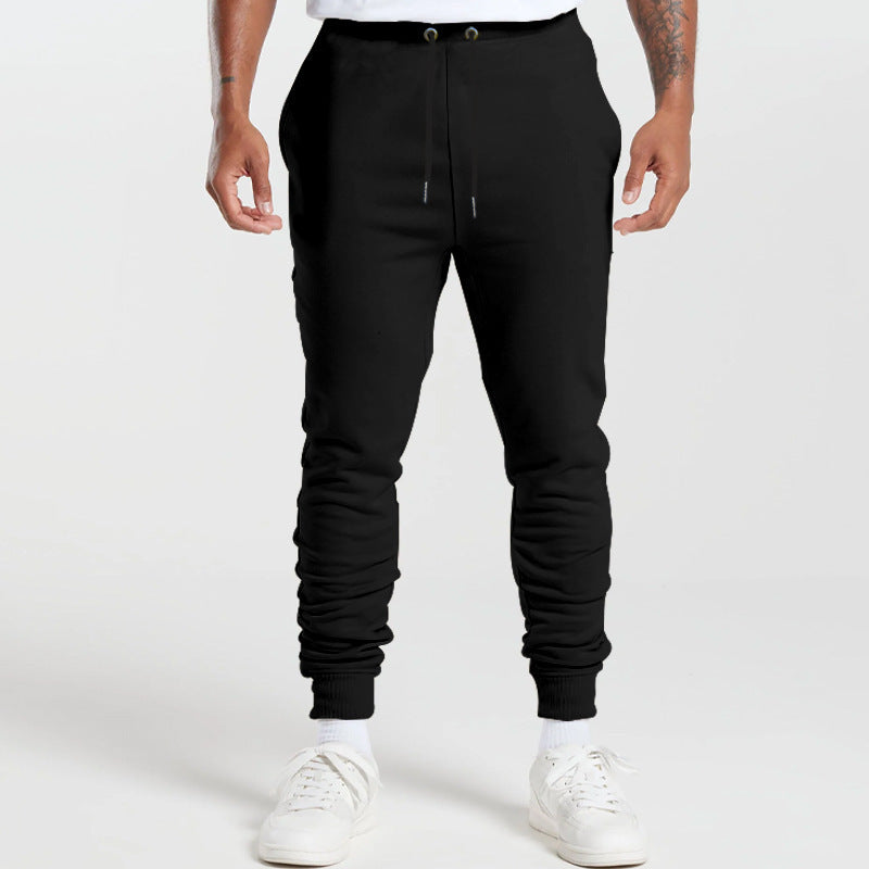 Herren Sportsweatpants mit gestreifen elastischen Bündchen und praktischen Seitentaschen EB