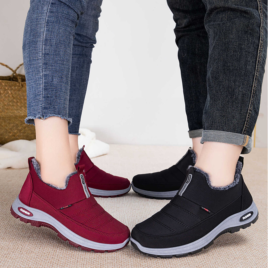 Damen Komfortable Winterfreizeitschuhe mit isolierendem Innenfutter EB