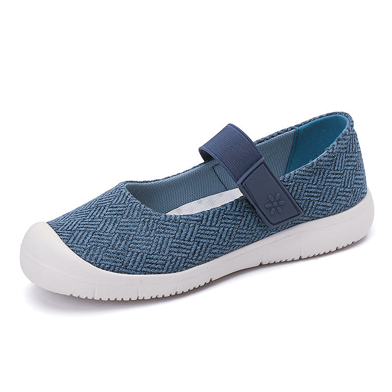 Damen Bequeme Hausschuhe mit verstellbarem Riemen EB