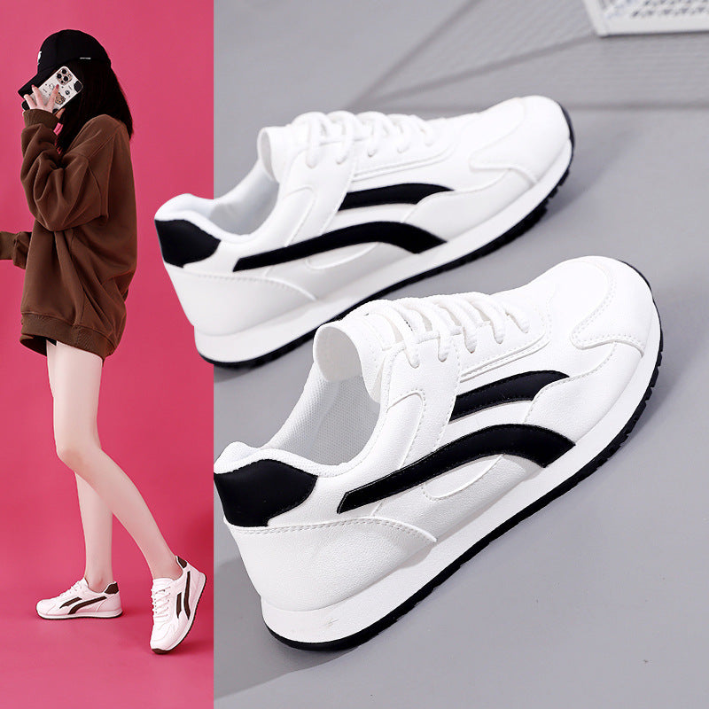 Damen Sportliche Sneakers mit hochwertigem Obermaterial und rutschfester Sohle EB
