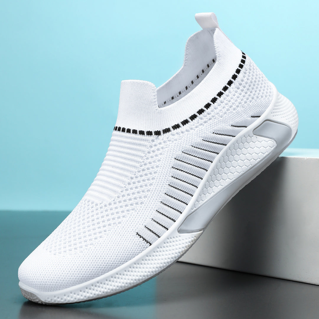 Damen Elastische Sneakers mit innovativem 3D-Strickdesign EB