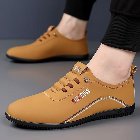 Herren Freizeit-Sneaker mit elastischem Schnürsystem und rutschfester Sohle EB
