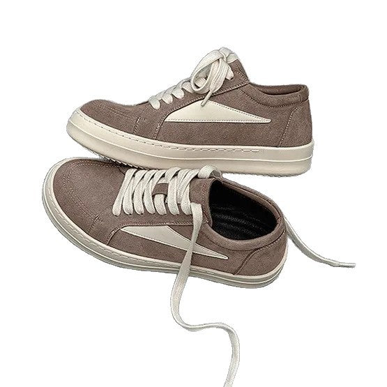 Damen modische Sneakers aus hochwertigem Wildleder mit zeitgemäßem Design EB