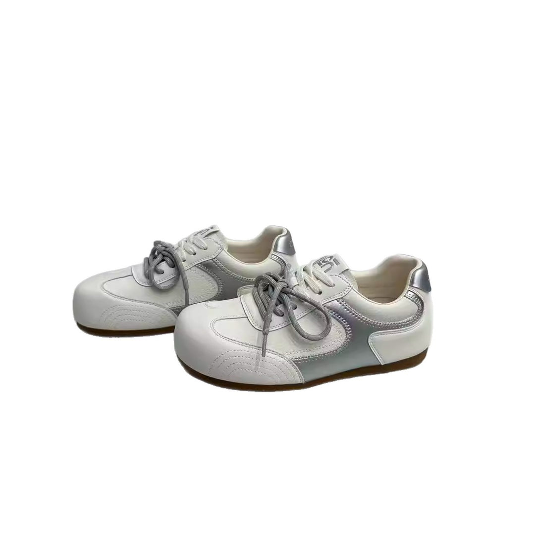 Damen Sneakers im sportlichen Retro-Design mit atmungsaktiver Oberfläche und rutschfester Sohle EB