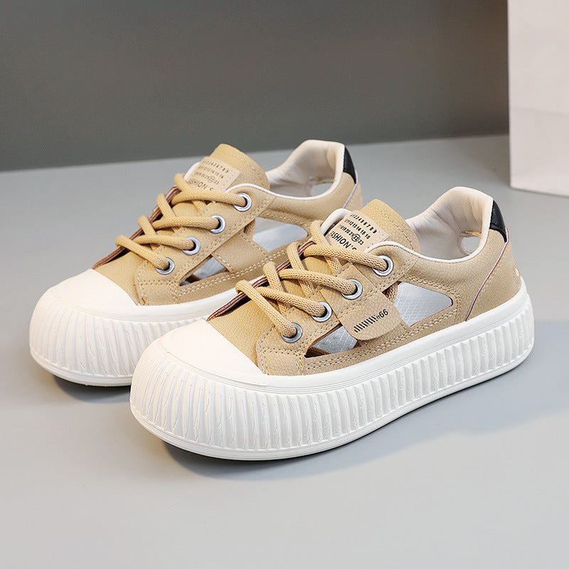 Damen Sportliche Sneaker mit atmungsaktiver Mesh-Oberfläche und flexiblem Design EB