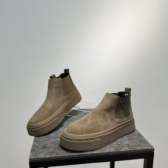 Damen Chunky Chelsea Boots mit flexiblem Sohlenprofil EB