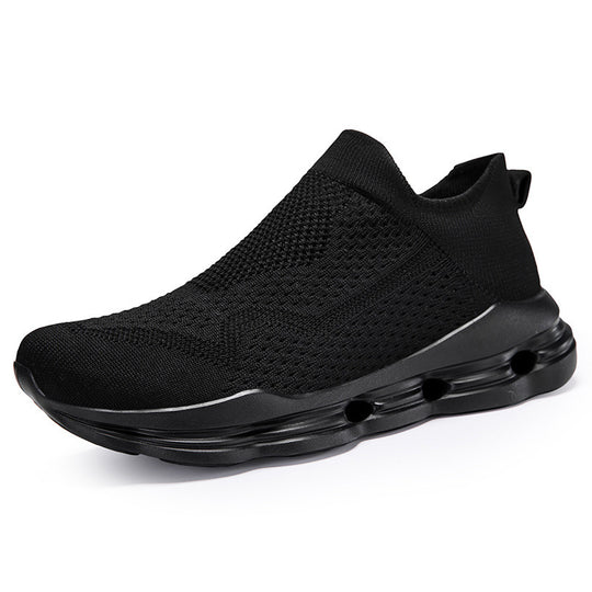 Damen Sportliche Strick-Sneaker mit atmungsaktiver Obermaterialstruktur EB
