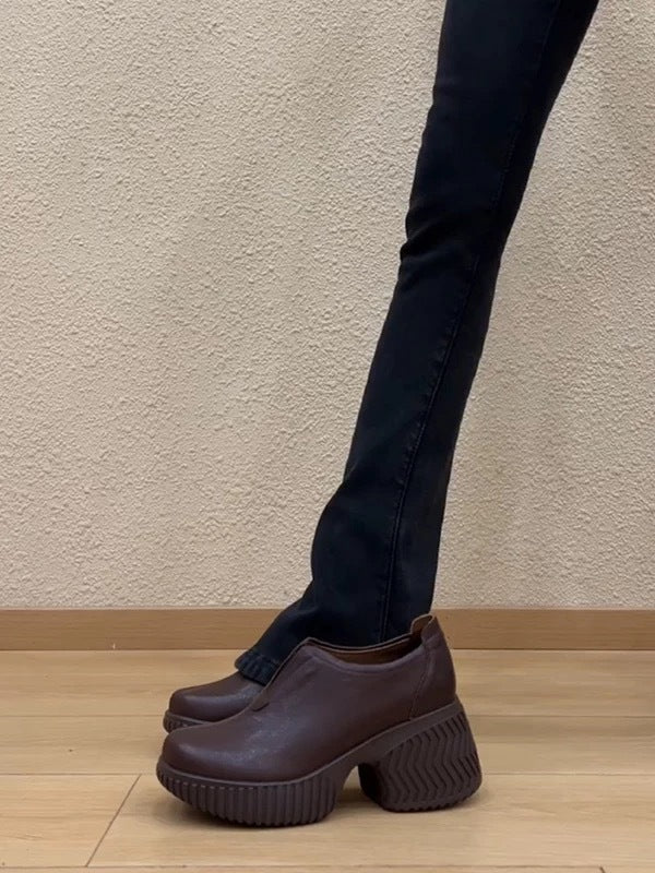Damen Komfortable Plattform-Clogs mit rutschfester Sohle und ergonomischem Design EB