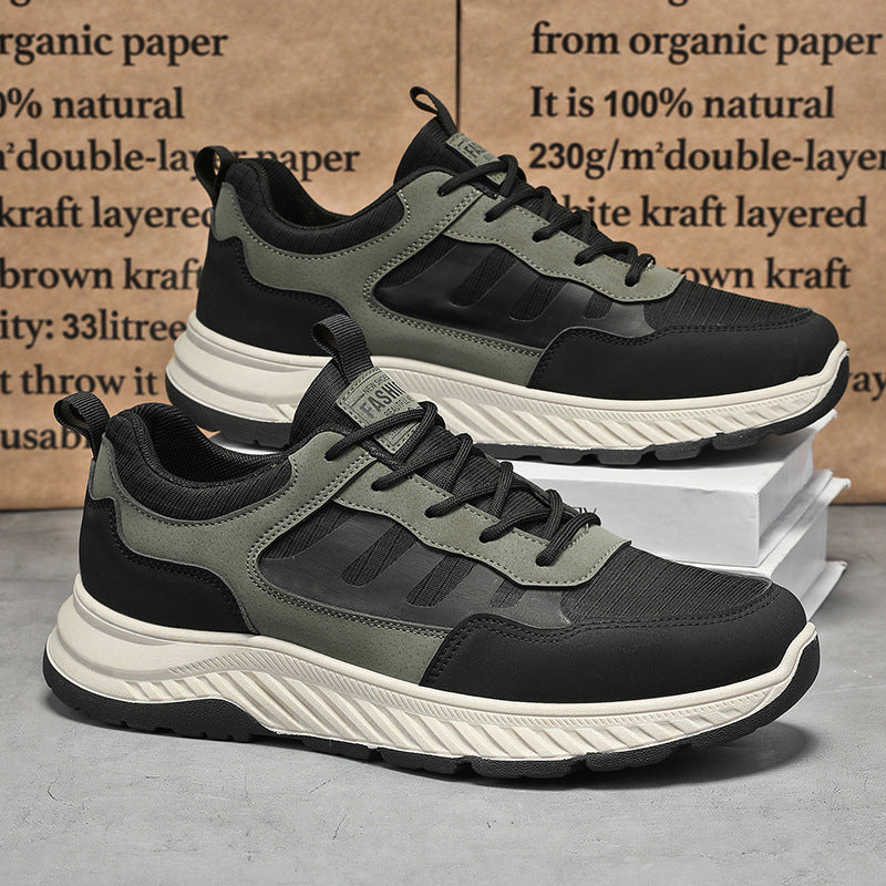Herren Sportliche und atmungsaktive Sneakers mit stoßdämpfender Sohle EB