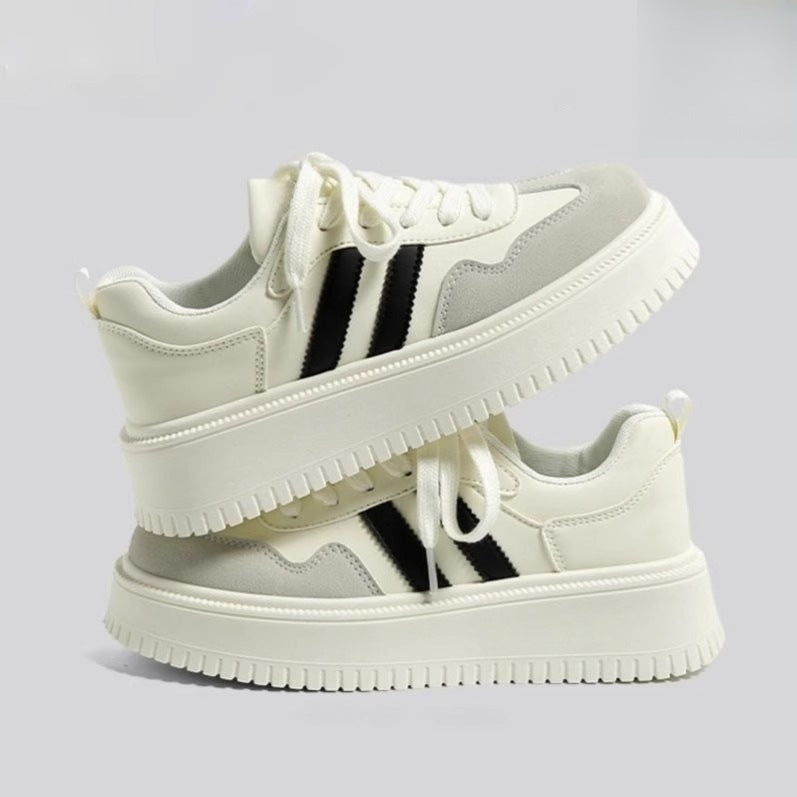 Damen Plattform Sneakers mit ergonomischer Dämpfung und trendigem Design EB