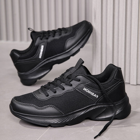 Damen Komfortable Sneakers mit atmungsaktivem Obermaterial und dämpfender Sohle EB