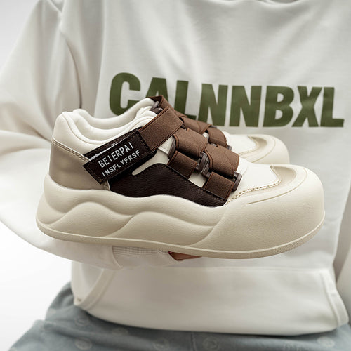 Damen Bequeme Sneakers mit innovativem Klettverschluss und dämpfender Sohle EB