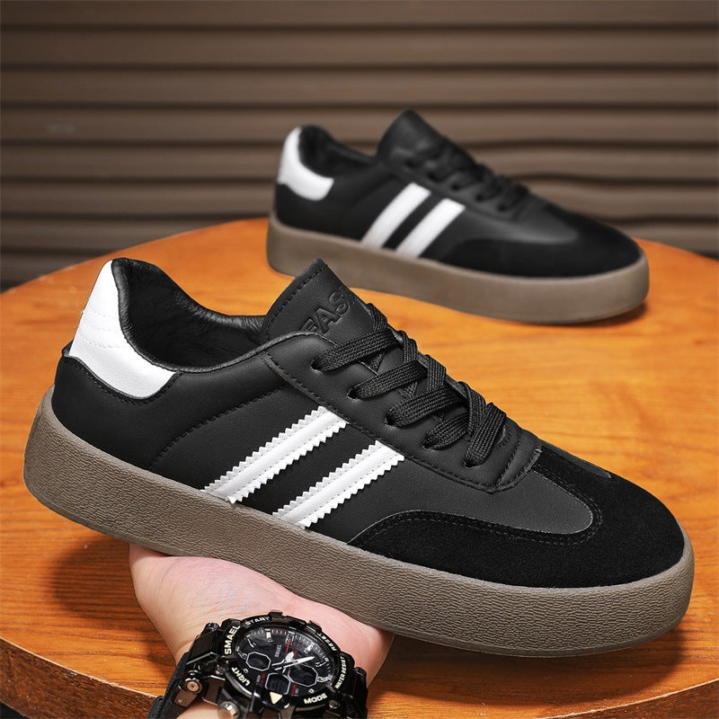 Damen Modische Sneaker mit hochwertigem Obermaterial und rutschfester Sohle EB