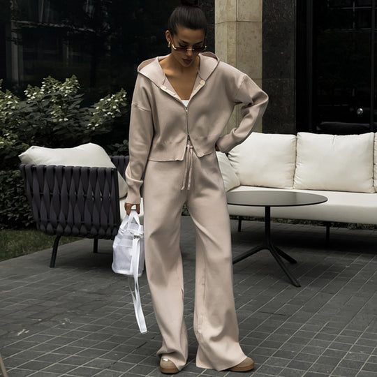 Damen lässiger Hoodie-Set EB