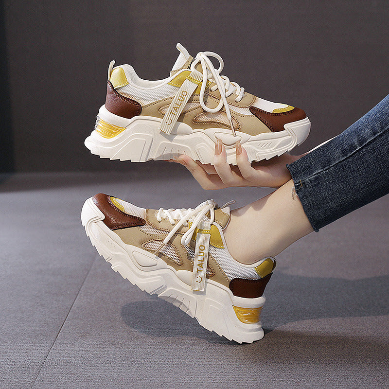 Damen Sportliche Trend Sneakers mit atmungsaktiver Obermaterialstruktur und innovativer Dämpfung EB