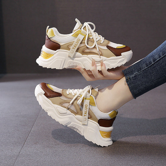 Damen Sportliche Trend Sneakers mit atmungsaktiver Obermaterialstruktur und innovativer Dämpfung EB