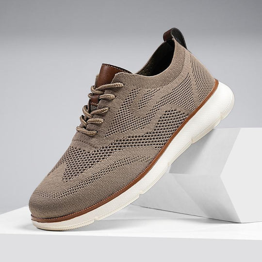 Damen Atmungsaktive Freizeitsneaker mit elastischem Obermaterial und rutschfester Sohle EB