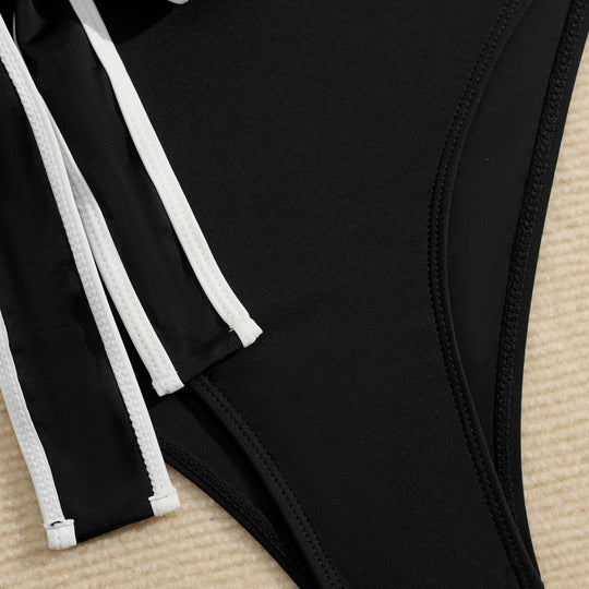 Damen Sportliches Bikini-Set mit verstellbaren Trägern EB