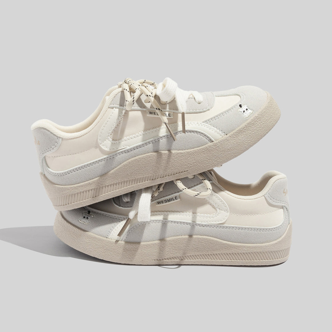 Damen Sportliche Sneakers mit innovativer Schnürtechnologie und rutschfester Sohle EB