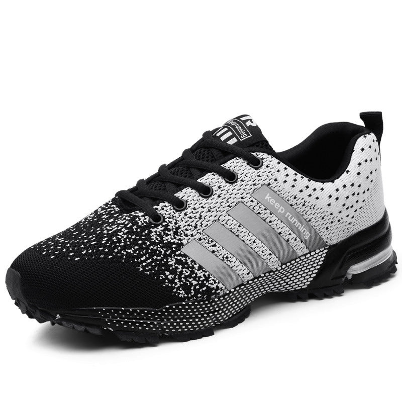 Herren leichte atmungsaktive Lauf‑ und Trail‑Sneaker mit verstärkter Fersendämpfung und griffiger Outdoorlaufsohle EB